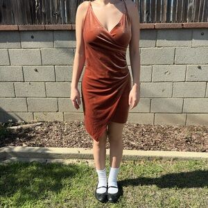 Forever 21 Copper Bodycon Dress